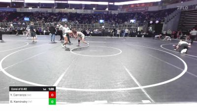 134.7-142.8 lbs Consi Of 8 #2 - Yaneli Carranza, Emporia Wrestling Club vs Bry Kaminsky, Florida National Team