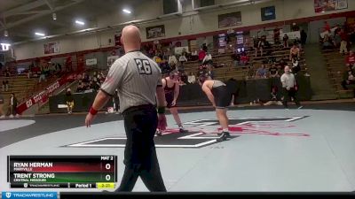 285 lbs Semifinal - Trent Strong, Central Missouri vs Ryan Herman, Maryville