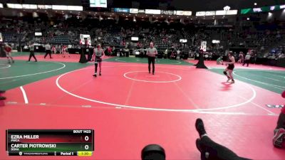 120 lbs Quarterfinal - Ezra Miller, PWCA vs Carter Piotrowski, DONA