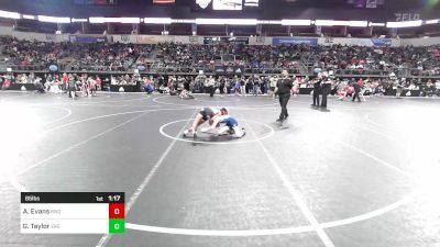 85 lbs Quarterfinal - Aiden Evans, King Select vs Grant Taylor, East Kansas Eagles