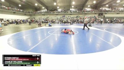 75 lbs Champ. Round 1 - Charlie Williams, Team Grind House Wrestling Club-AAA vs KyRien Dietle, Hannibal Youth Wrestling Club-AAA