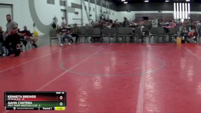 139 lbs Placement Matches (8 Team) - Kenneth Brewer, M2 Blue (NJ) vs GAVIN CANTERA, West Shore Wrestling Club