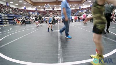 52 lbs Consolation - Lukas Ruzicka, El Reno Wrestling Club vs Jayce CLARK, Division Bell Wrestling