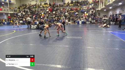 127 lbs R-32 - Charlie Desena, Lake Highland Prep-FL vs Jason Torres, Malvern Prep