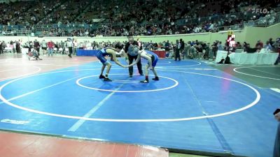 110 lbs Consi Of 32 #2 - Jaxon Coberly, Newcastle Youth Wrestling vs Fabian Villarreal, Duncan Demons