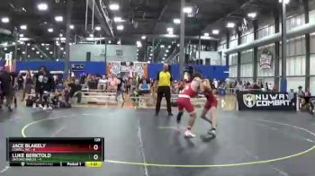 125 lbs Round 1 (6 Team) - Luke Berktold, Untouchables vs Jace Blakely, Lowell WC