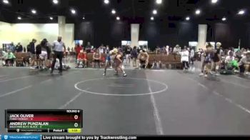 106 lbs Round 6 (8 Team) - Andrew Punzalan, Backyard Boyz Black vs Jack Oliver, Funky Monkey