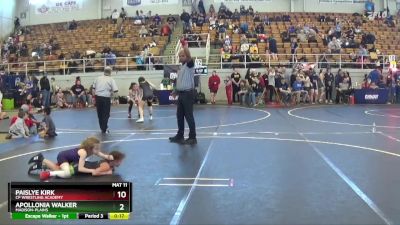 117 lbs Round 5 - Cheznie Vieira, Watkins Memorial vs Corynn Meyer, Fox Fire Wrestling Club