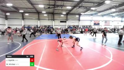 106 lbs Quarterfinal - Jack Ugalde, Hamilton vs Michael Winiker, Aztec WC