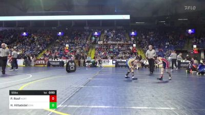 55 lbs Round Of 16 - Penley Roof, Northern York vs Hixon Hiltabidel, Edinboro