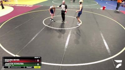 150 lbs Semis & 1st Wrestleback (8 Team) - Shaunn Reyes, PLPRB vs Jaxston Scholten, Minneota