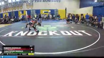 106 lbs Round 2 (8 Team) - Roberto Rodriguez, Southside Mafia vs Christopher Dinsdale, Black & Blue