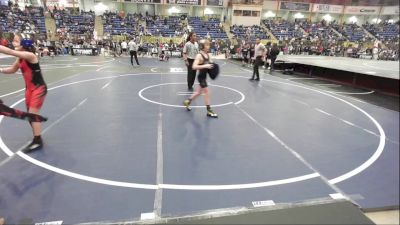 89 lbs Semifinal - Zailey Lozano, Valley Bad Boys vs Hayes Ingram, Bear Cave