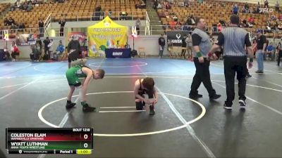 72 lbs Semifinal - Coleston Elam, Waynesville Spartans vs Wyatt Luthman, Anna Youth Wrestling