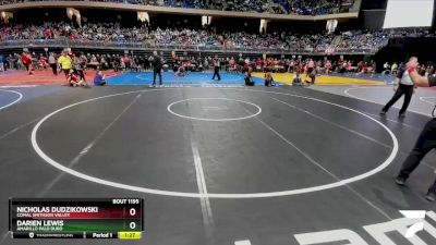 5A 175 lbs Quarterfinal - Darien Lewis, Amarillo Palo Duro vs Nicholas Dudzikowski, Comal Smithson Valley