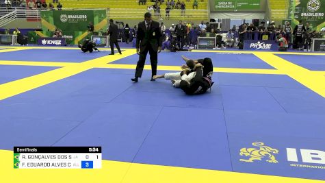 RODRIGO GONÇALVES DOS SANTOS vs FRANCISCO EDUARDO ALVES COSTA 2024 Brasileiro Jiu-Jitsu IBJJF