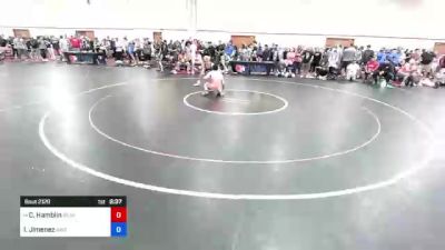 74 kg Cons 16 #1 - Cj Hamblin, Beaver Dam Wrestling Regional Training Center vs Isaias Jimenez, Arizona