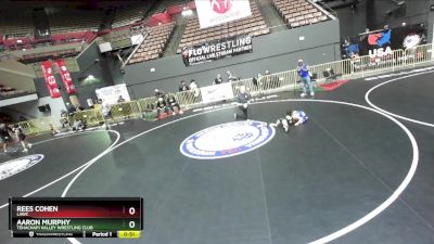 63 lbs Cons. Round 3 - Rees Cohen, LAWC vs Aaron Murphy, Tehachapi Valley Wrestling Club