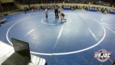 64 lbs Consi Of 16 #2 - Dylan Miller, Oklahoma Wrestling Academy vs Nolan Anthony, Warrior Wrestling Club