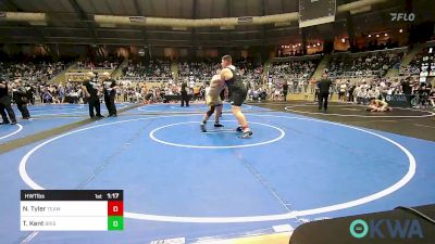 Quarterfinal - Noah Tyler, Team Tulsa Wrestling Club vs Tyler Kent, Bristow Youth Wrestling