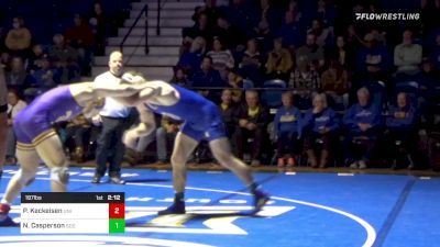 197 lbs Nick Casperson, SDSU vs Parker Keckeisen, UNI