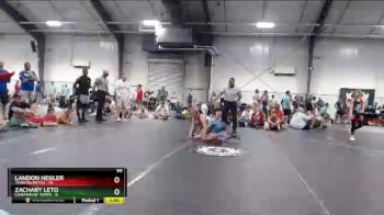 90 lbs Round 4 (8 Team) - Landon Hegler, Team Palmetto vs Zachary Leto, Caveman Of Tampa