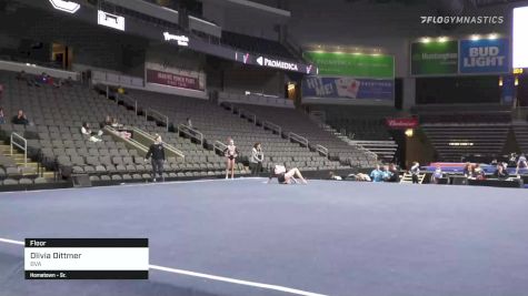 Olivia Dittmer - Floor, BVA - 2022 Elevate the Stage Toledo presented by Promedica