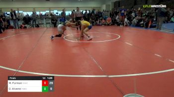 161 lbs Final - Matt Furman, Young Guns Black vs Omaury Alvarez, Minion Black