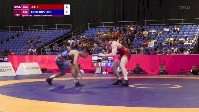 57 kg Quarterfinal - Spencer Lee, USA vs Oscar Tigreros, COL