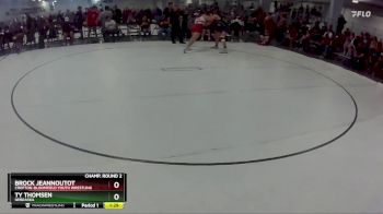 193 lbs Champ. Round 2 - Brock Jeannoutot, Crofton-Bloomfield Youth Wrestling vs Ty Thomsen, Nebraska