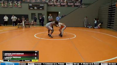 197 lbs Consolation Bracket - Jaydon Smitherman, New Hope HS vs Landon Freeman, Grissom Hs