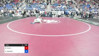 113 lbs Rnd Of 128 - Brandon Cynar, Virginia vs Vince Jasinski, Illinois