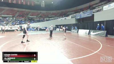 4A-160 lbs Cons. Round 2 - Ethan Coates, Cascade vs Eli Bisenius, La Grande