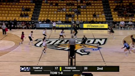 Replay: Temple vs Towson | Sep 2 @ 7 PM