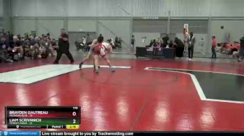 170 lbs 4th Wrestleback (16 Team) - Brayden Gautreau, Michigan Blue vs Liam Scrivanich, Pennsylvania