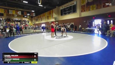 132 lbs Cons. Round 2 - Daniel Wilson, Fallbrook vs Thomas Vargas, Silverado