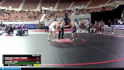 D2-285 lbs Quarterfinal - Cesar Martinez, Sierra Linda HS vs Brandon Robbins, Sunrise Mountain