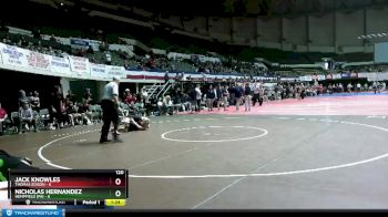 120 lbs Champ - Round 1 (16 Team) - Jack Knowles, Thomas Edison vs Nicholas Hernandez, Hempfield (PA)