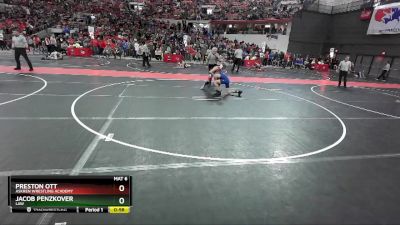 105 lbs Champ. Round 2 - Jacob Penzkover, LAW vs Preston Ott, Askren Wrestling Academy