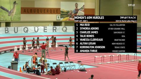 Women's 60m Hurdles, Finals 1