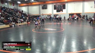 GPW-1 lbs Round 2 - Lyrik Meyerholz, The Royal vs Hadley Miller, North Liberty Wrestling Club