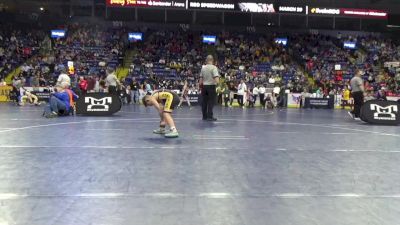 82 lbs Round Of 32 - Colton Boose, Conestoga Valley vs Landon Bedillion, Trinity