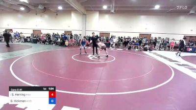 60 kg Cons 8 #1 - Sam Herring, Bishop McCort High School Wrestling vs Giosue Hickman, Aces Wrestling Academy