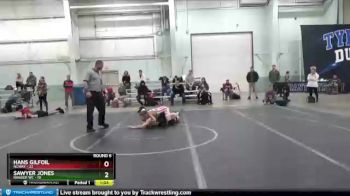 105 lbs Round 6 (8 Team) - Hans Gilfoil, NCWAY vs Sawyer Jones, Ranger WC