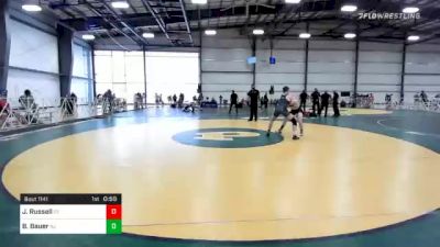 138 lbs Consolation - Joe Russell, CT vs Brandon Bauer, NJ