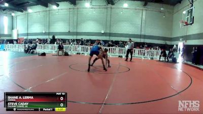 145 lbs Quarterfinal - Steve Caday, Calvary Chapel SA vs Shane A. Lerma, Marina