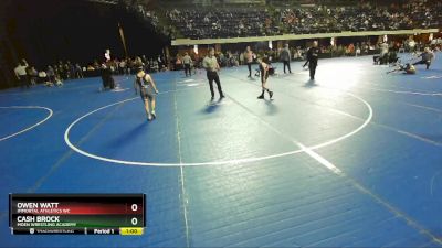 77 lbs 3rd Place Match - Cash Brock, Moen Wrestling Academy vs Owen Watt, Immortal Athletics WC