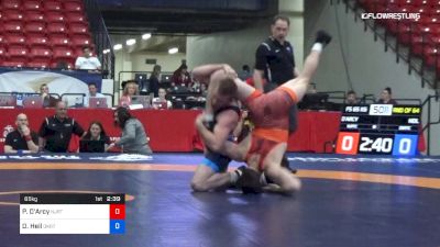 65 kg Rnd Of 64 - Patrick D'Arcy, NJRTC vs Dean Heil, TMWC/ OKRTC