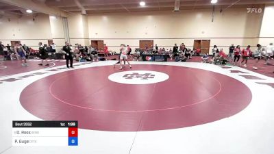 80 kg Cons 8 #2 - Damarion Ross, Sebolt Wrestling Academy vs Parker Guge, Ottawa Mat Masters Wrestling Club