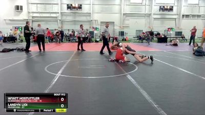 106-113 lbs Round 2 - Wyatt Hostuttler, Gladiators Wrestling Club vs Landyn Lioi, Musselman